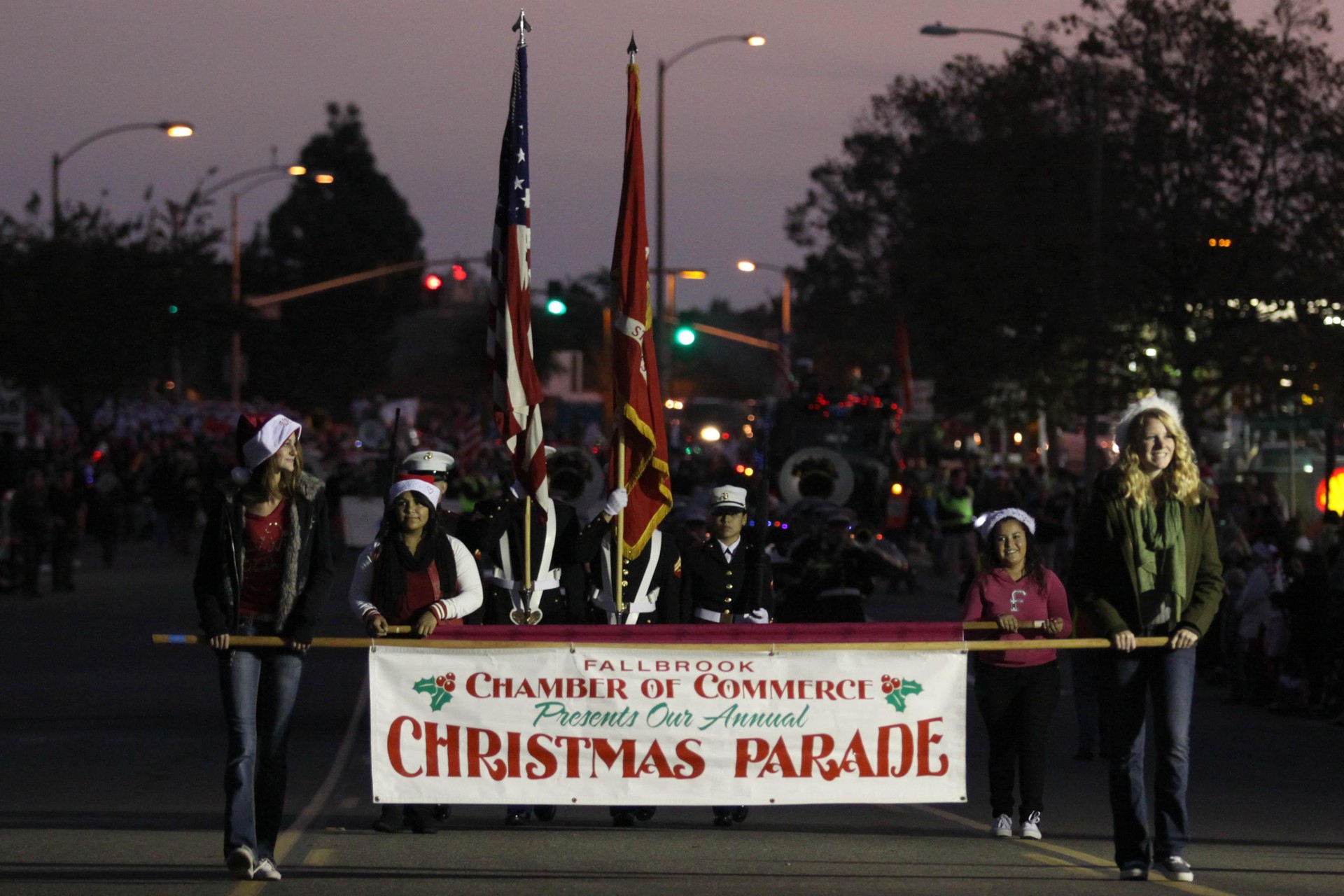 Fallbrook Christmas Parade, photographed December 1, 2012